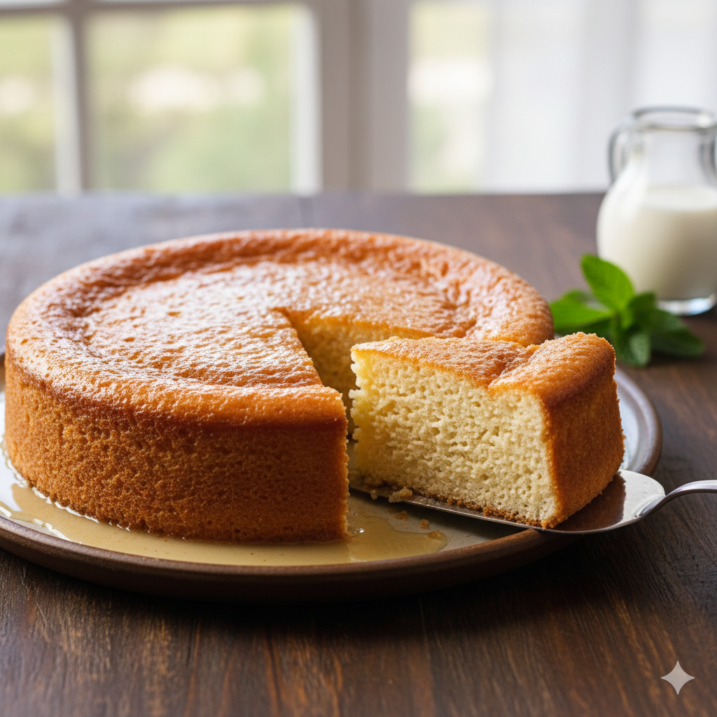 Bolo de Leite Moça (Bolo Mole/Bolo de Leite)