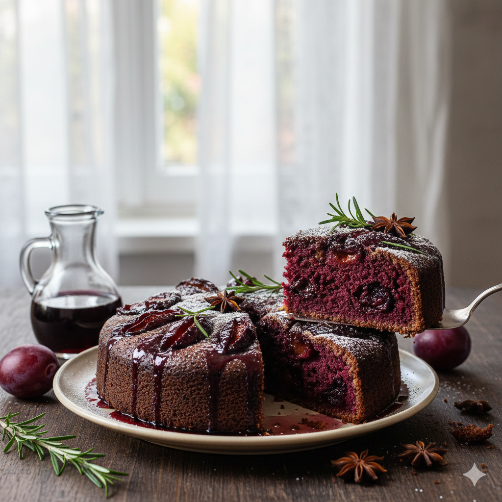 Bolo de Ameixa com Vinho (Receita de Vó)