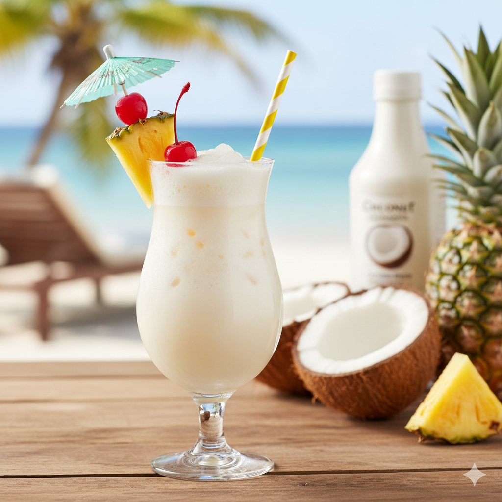Como fazer Piña Colada Virgin: Sabor Tropical Sem Álcool