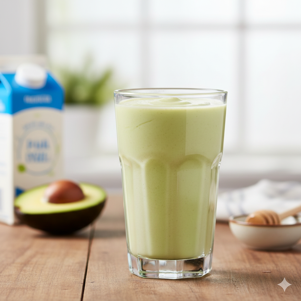 Como fazer Vitamina de Abacate Tradicional: Energia para o Dia Todo