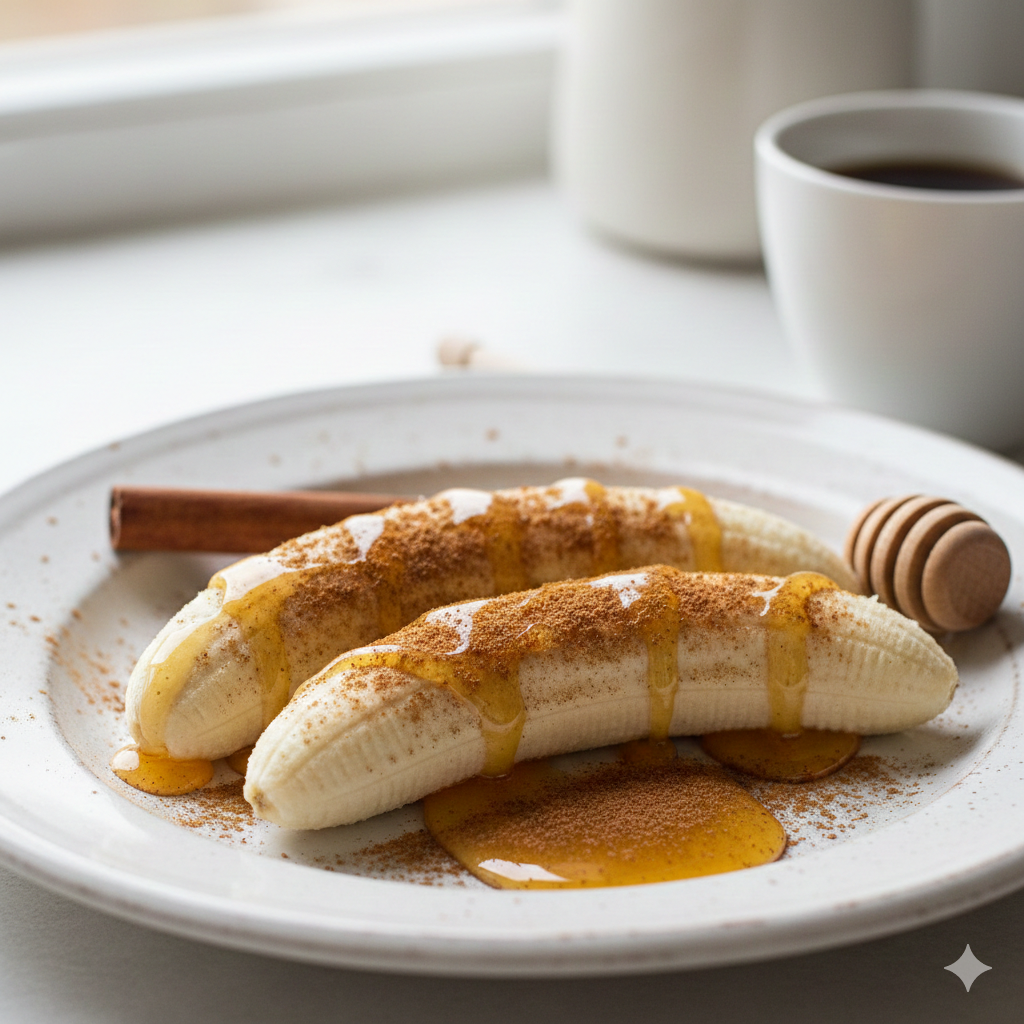 Como fazer Banana com Canela e Mel: A sobremesa vapt-vupt de todo dia