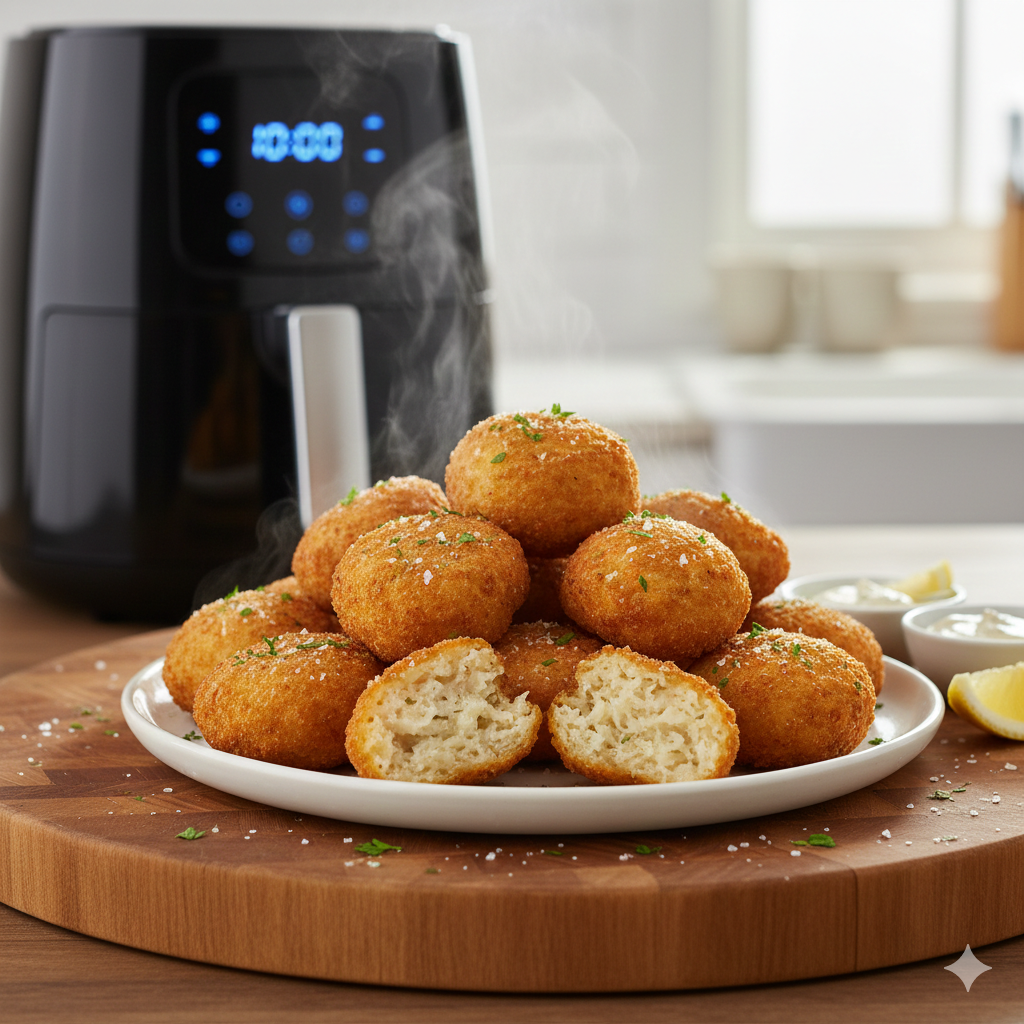 Como fazer Bolinho de Bacalhau Tradicional: Receita portuguesa legítima