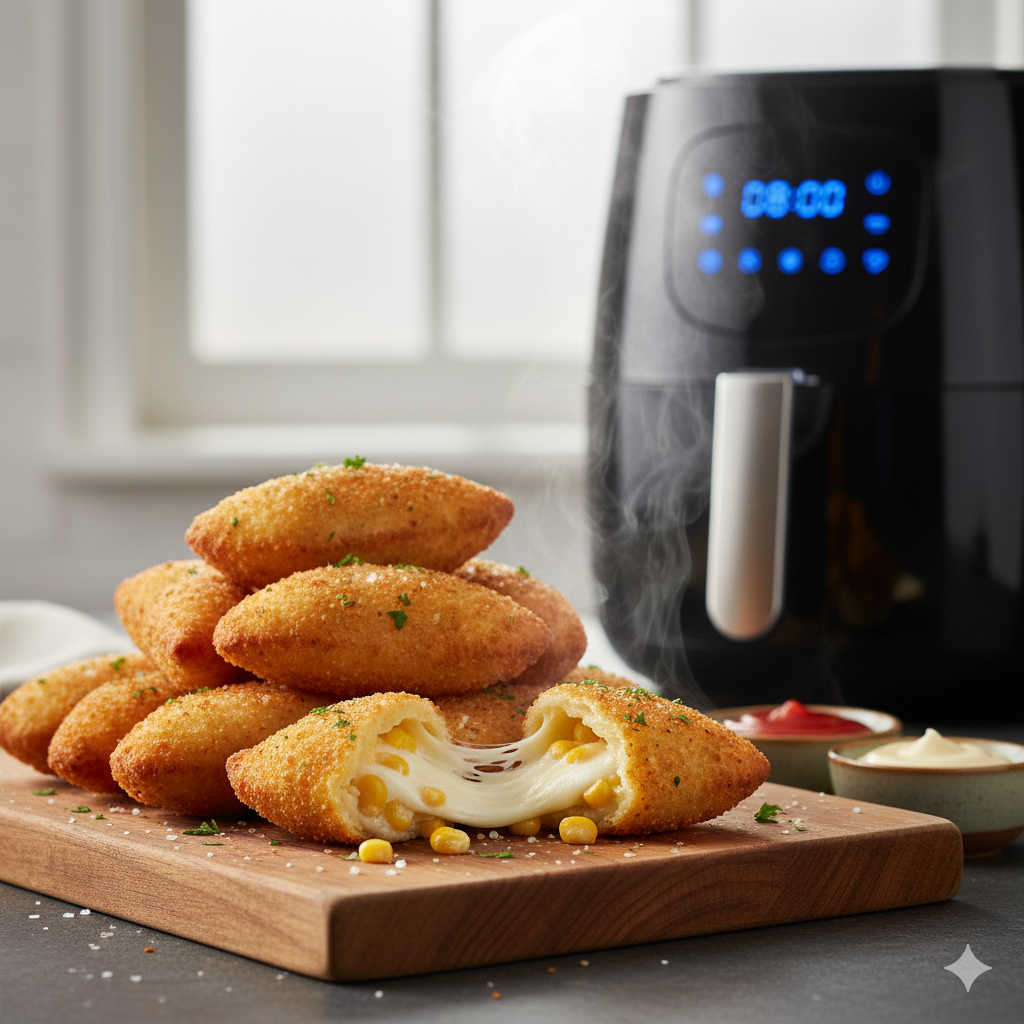 Como fazer Risole de Milho com Queijo: A massa base que serve para qualquer recheio