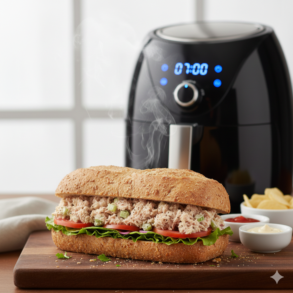 Sanduíche Natural de Atum: Opção leve e refrescante para o lanche