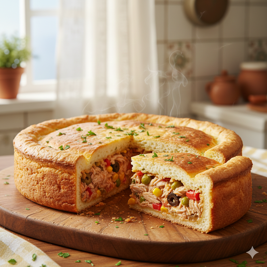 Torta de Sardinha de Vó: A clássica fofinha que todo mundo ama