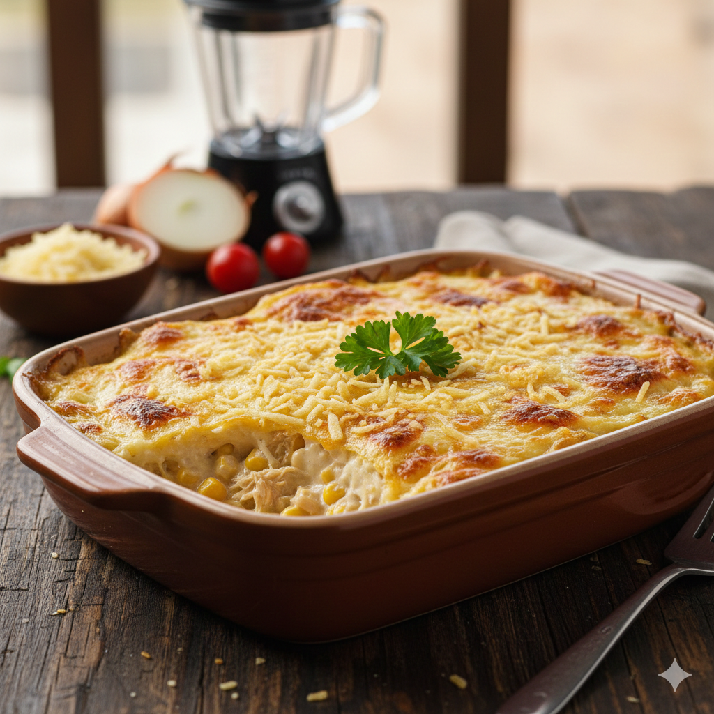 Como fazer Fricassê de Frango Express: Almoço delicioso com poucos ingredientes