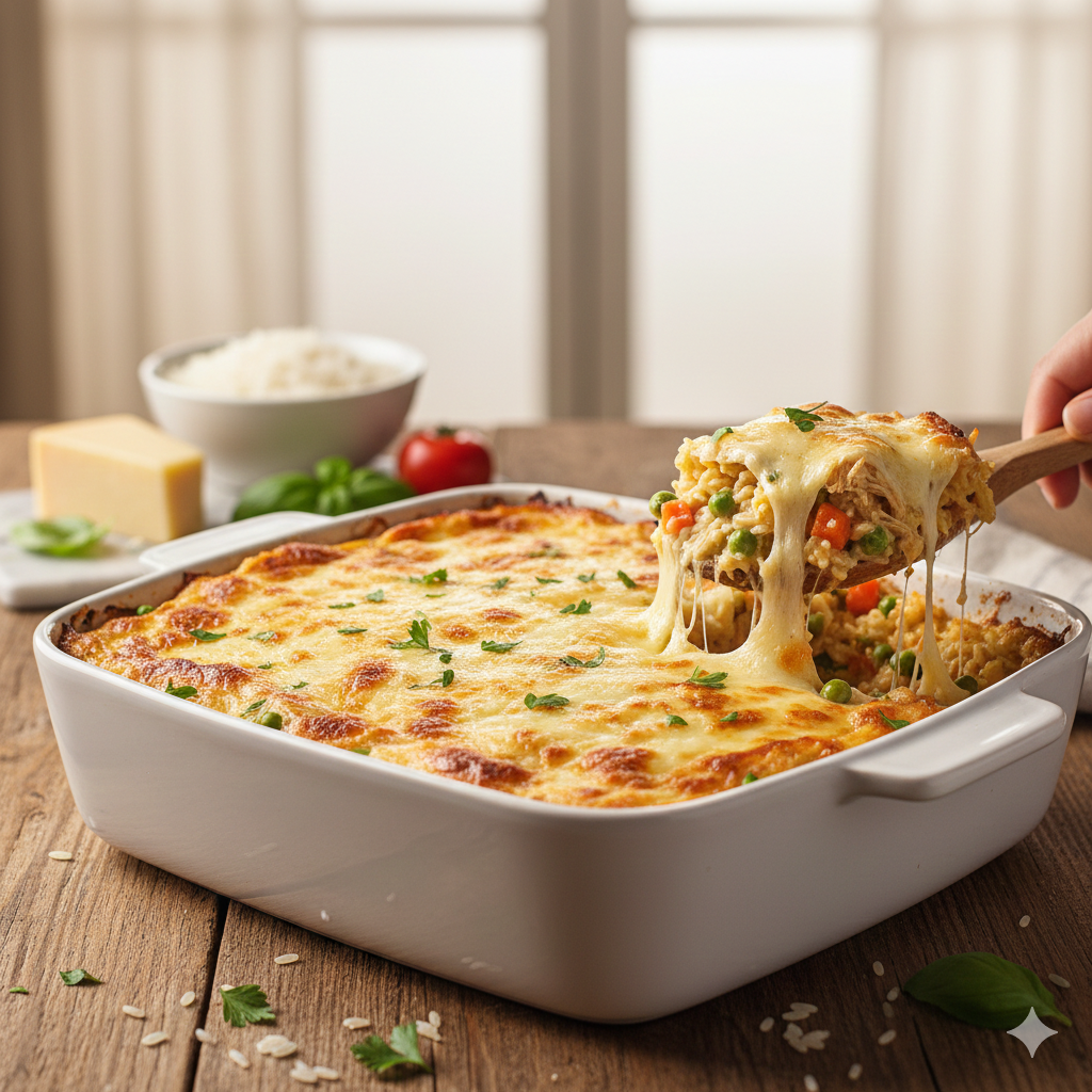 Como fazer Arroz de Forno Rápido: Aproveite as sobras com muito sabor