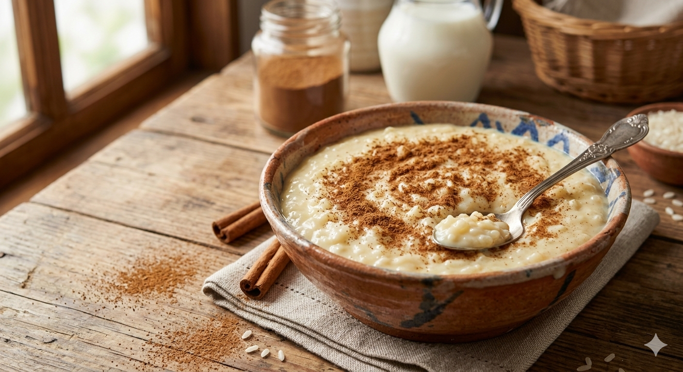 Como fazer Arroz Doce Cremoso com Leite Condensado e Canela