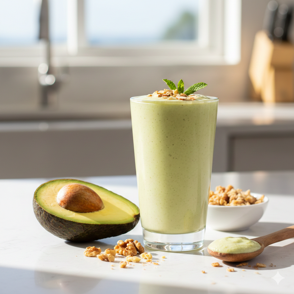 Como fazer Vitamina de Abacate: O shake cremoso que substitui uma refeição