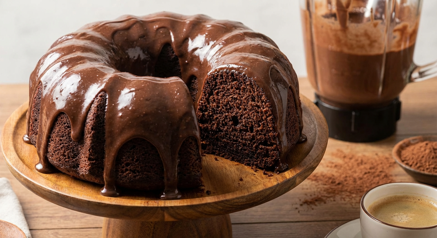 Como fazer Bolo de Chocolate Fofinho de Liquidificador (O Melhor do Mundo)