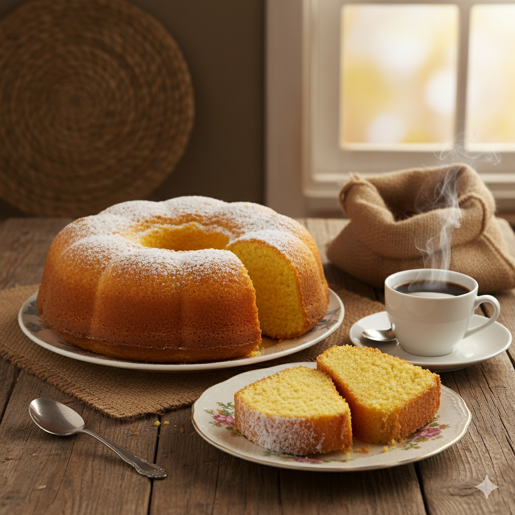 Como fazer Bolo de Fubá Fofinho: Receita de vó para acompanhar o café