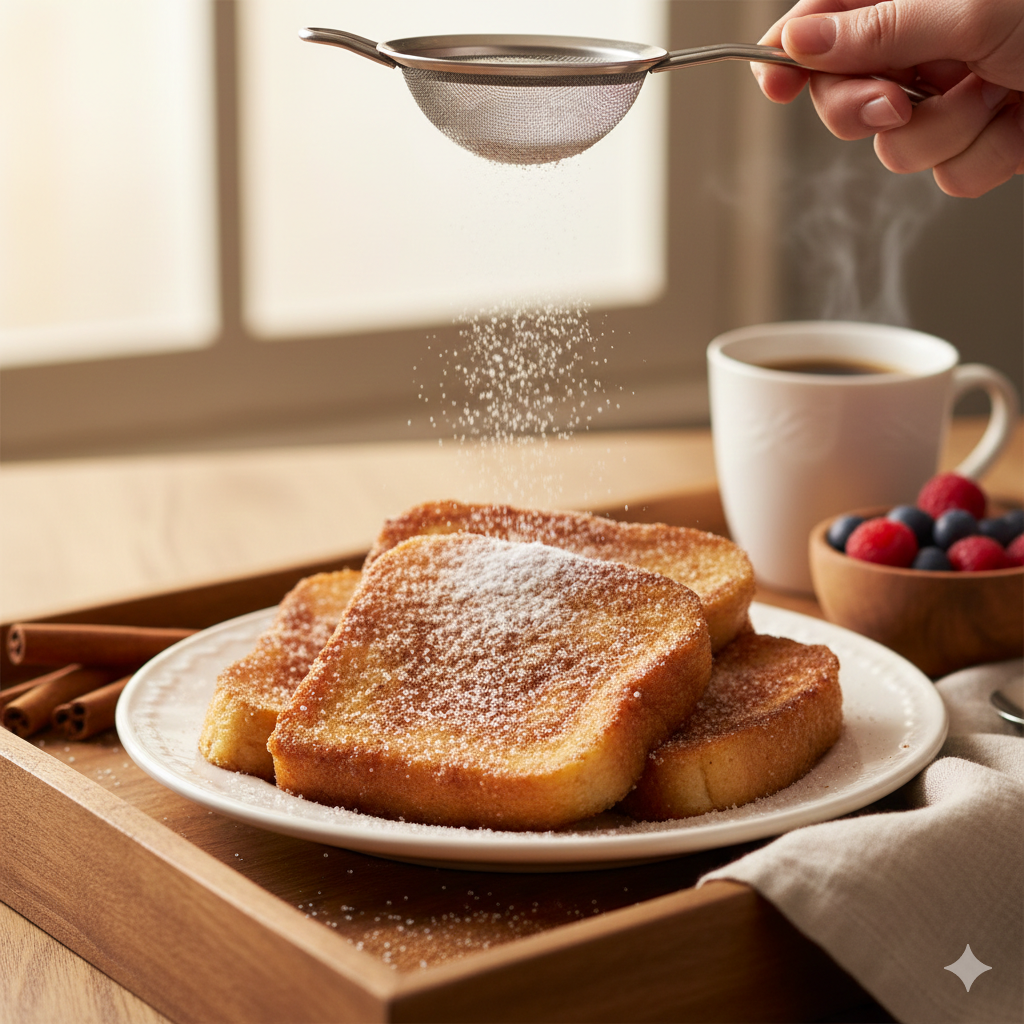 Rabanada Simples: O doce que combina com manhãs especiais