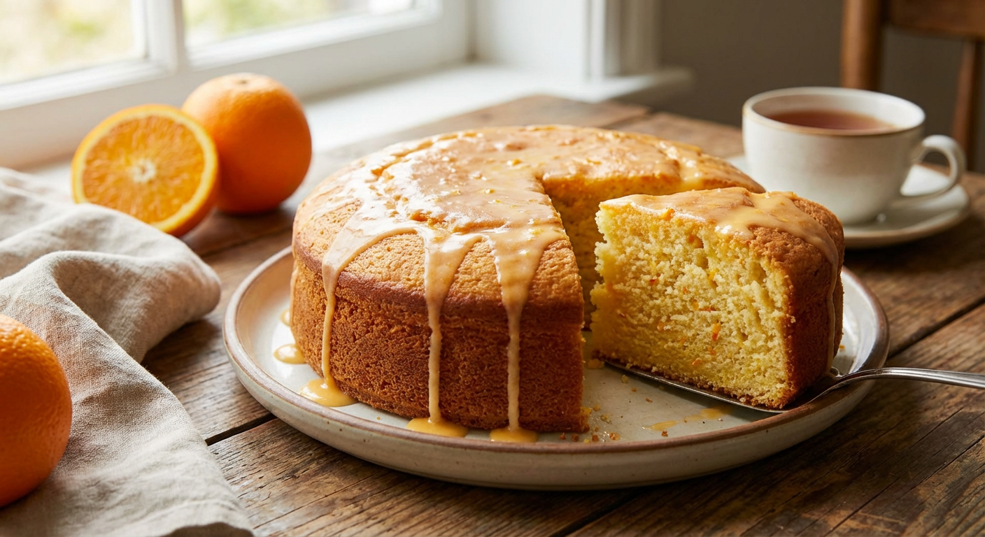 Como fazer Bolo de Laranja Caseiro Fofinho